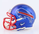 James Cook Buffalo Bills Flash Alternate Speed Mini Helmet (JSA) 2021 Georgia RB