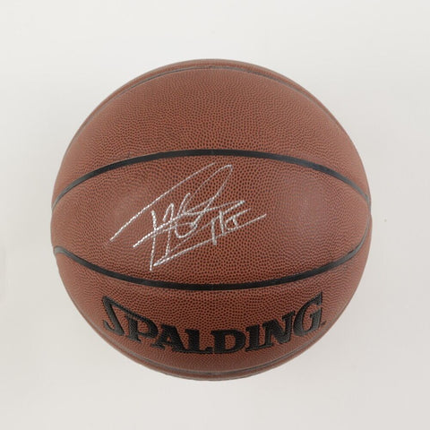 Tim Hardaway Jr. Signed NBA Spaulding Basketball (Beckett COA) Mavericks, Knicks