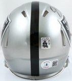 Josh Jacobs Autographed Las Vegas Raiders Flash Speed Mini Helmet-Beckett W Holo