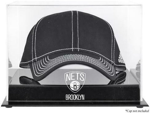 NBA Brooklyn Nets Acrylic Cap Logo Display Case - Fanatics