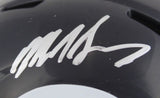 Mike Singletary Signed Chicago Bears Throwback Speed Mini Helmet (JSA COA)