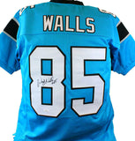 Wesley Walls Autographed Blue Pro Style Jersey- JSA Witnessed Auth *Black