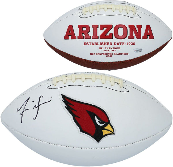 Isaiah Simmons Arizona Cardinals Autographed White Panel Football