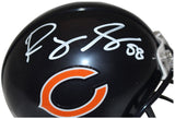 Roquan Smith Autographed/Signed Chicago Bears Mini Helmet Beckett 36159