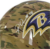Patrick Queen Baltimore Ravens Signed CAMO Alternate Authentic Helmet