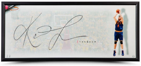 KEVIN LOVE Autographed Framed "The Show" 46 x 20 Photo UDA