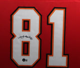 ANTONIO BROWN (Buccaneers red SKYLINE) Signed Autographed Framed Jersey Beckett