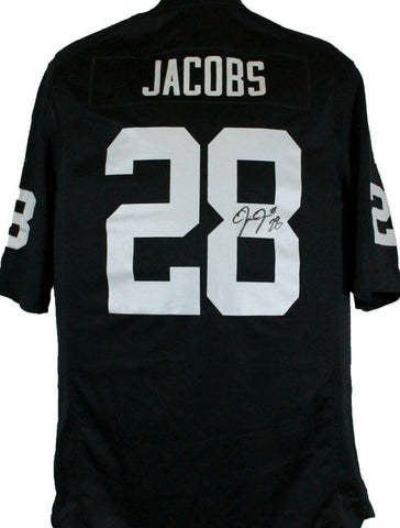 Josh Jacobs Autographed Las Vegas Raiders Black Nike Game Jersey-Beckett W Holo