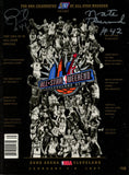 Dan Issel & Nate Thurmond Signed 1997 NBA All Star Weekend Magazine BAS 38163