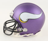 Scott Studwell & Dave Osborn Signed Vikings Mini Helmet (JSA) 2 Minnesota Greats
