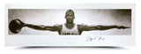 MICHAEL JORDAN Autographed Chicago Bulls 72" x 23" Wings Photograph UDA