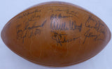 1966 Packers Autographed Football 41 Sigs Lombardi Starr SB I Beckett AA72890