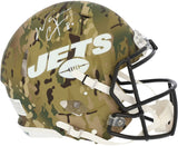 Wayne Chrebet New York Jets Signed Camo Alternate Authentic Helmet