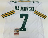 Don Majkowski Signed Green Bay Packer Jersey (JSA COA) 1989 Pro Bowl Quarterback