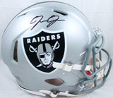 Josh Jacobs Autographed Las Vegas Raiders F/S Speed Authentic Helmet-BAW Holo