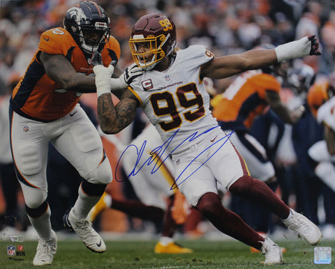 Chase Young Autographed Washington Football Team 16x20 Photo FAN 37127