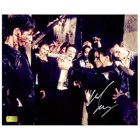 Michelle Rodriguez Autographed Resident Evil Rain Zombie Attack 8x10 Scene Photo
