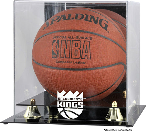 Sacramento Kings Golden Classic Team Logo Basketball Display Case