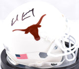 Earl Campbell Autographed Texas Longhorns Schutt Mini Helmet- Beckett W Hologram