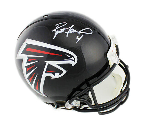 Brett Favre Signed Atlanta Falcons Current Authentic NFL Helmet