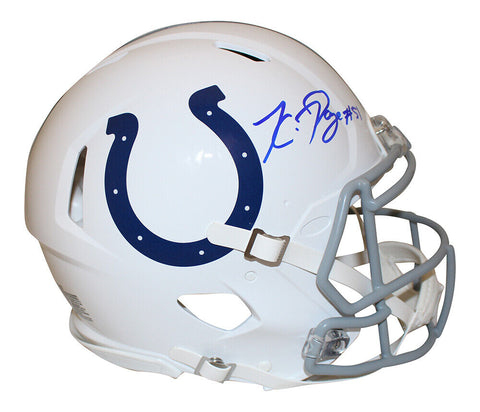 Kwity Paye Autographed Indianapolis Colts Authentic Speed Helmet Beckett 38220