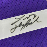FRAMED Autographed/Signed TYRANN MATHIEU Honey Badger 33x42 LSU Jersey PSA COA