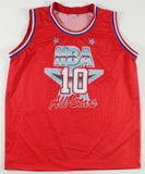 Tim Hardaway Sr Signed 1998 NBA All Star Jersey (PSA COA) Miami Heat P.G