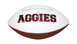 Jace Sternberger Autographed/Signed Texas A&M Aggies Logo Football JSA 30887