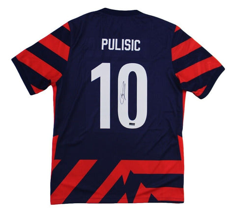 Christian Pulisic Signed USA Replica 2022 Away Soccer Jersey