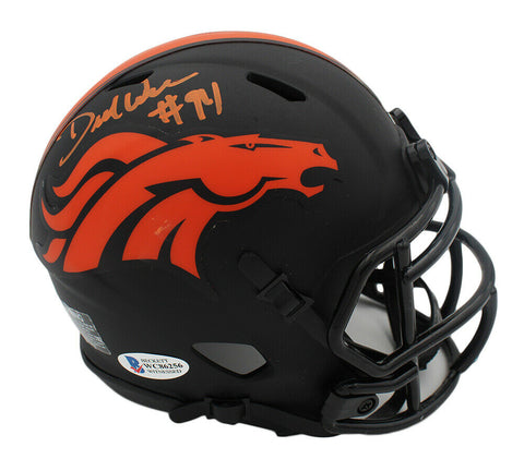 DeMarcus Ware Signed Denver Broncos Speed Eclipse NFL Mini Helmet