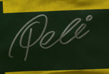 Pele Signed Brazil Soccer Jersey BAS