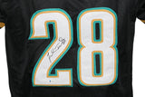 Fred Taylor Autographed/Signed Pro Style Black XL Jersey BAS 31170