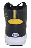 Lakers Magic Johnson "HOF 02" Signed Converse Weapon Left Shoe BAS #MJ14606