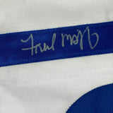 Framed Autographed/Signed Fred McGriff 33x42 Toronto White Jersey JSA COA