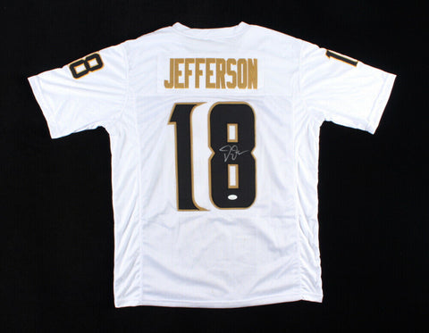 Justin Jefferson Signed Minnesota Viking Jersey (JSA COA) 2020 1st Round Pick WR