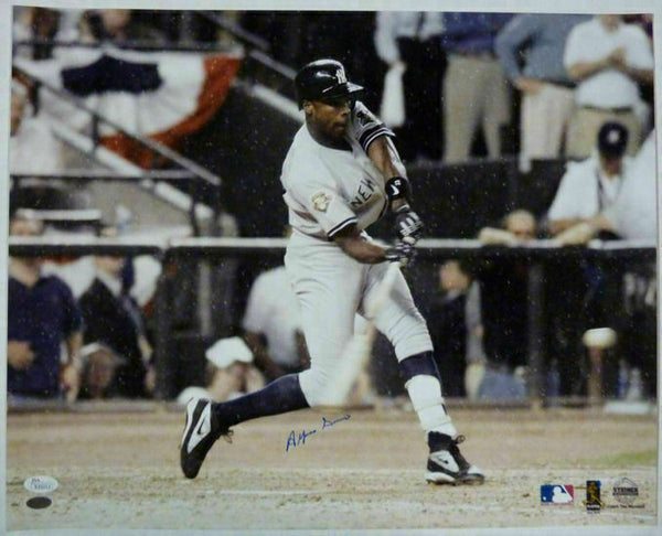 Alfonso Soriano Autographed/Signed New York Yankees 16x20 Photo JSA 20396 PF