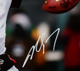 Michael Vick Autographed Atlanta Falcons 16x20 Passing Photo- Beckett W Hologram