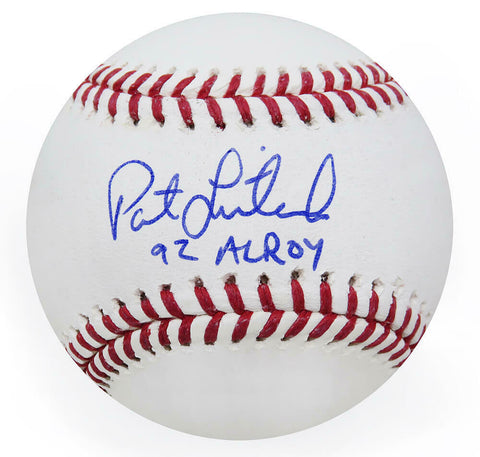 Pat Listach Signed Rawlings Official MLB Baseball w/92 AL ROY - (SCHWARTZ COA)