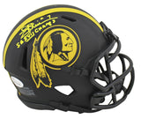 Redskins Joe Theismann "SB XVII Champs" Signed Eclipse Speed Mini Helmet JSA Wit