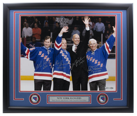 1994 Mark Messier Signed New York Rangers Jersey. Hockey, Lot #82851