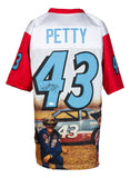 Richard Petty Signed Custom Screen Print NASCAR Jersey JSA