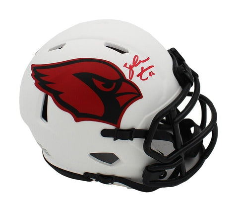 Zach Ertz Signed Arizona Cardinals Speed Lunar NFL Mini Helmet