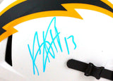 Keenan Allen Autographed LA Chargers Authentic Lunar F/S Helmet-Beckett W *Blue