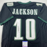 Autographed/Signed DESEAN JACKSON Philadelphia Black Football Jersey PSA/DNA COA