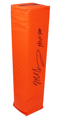 Mike Singletary BEARS Signed Orange Endzone Football Pylon w/HOF'98 - SS COA