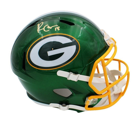 Randall Cobb Signed Green Bay Packers Speed Full Size Flash NFL Helmet