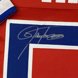Autographed/Signed LAWRENCE TAYLOR New York Red Football Jersey JSA COA Auto