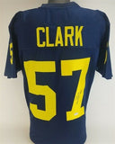Frank Clark Signed Michigan Wolverines Jersey (PSA COA) Kansas City Chiefs D End