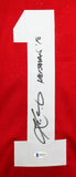 Kyler Murray Autographed Maroon College Style Jersey w/ Heisman- Beckett W*Black