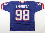 Jessie Armstead Signed New York Giant Jersey Ins "5 Straight Pro Bowl" (Beckett)